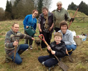 Thanks to the dedicated Gratton Trust crew who planted wildflowers to create areas of wildflowers for others to enjoy
