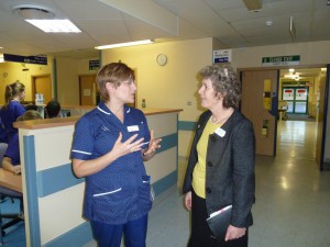 Jo Carter has worked in Basingstoke and Winchester-and is combining best practice in both hospitals with ideas of her own.