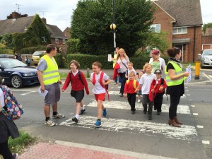 walking to school is one of the simplest ways to start the day with some exercise- please give your comments on the walking strategy!